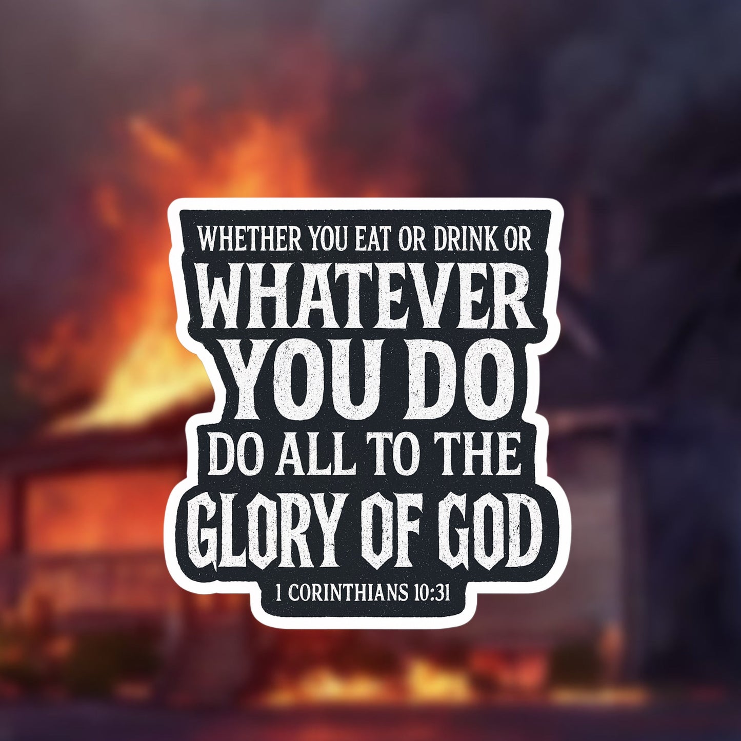 1 Corinthians 10:31