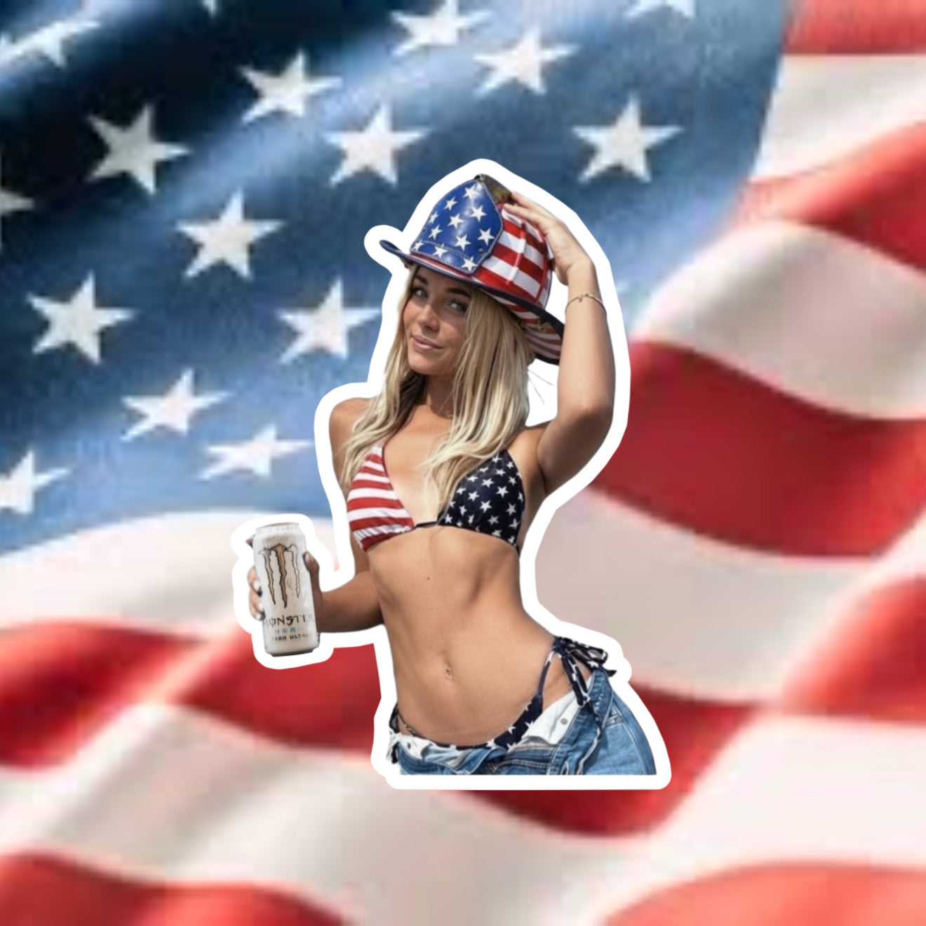 Red white and blue Dunne