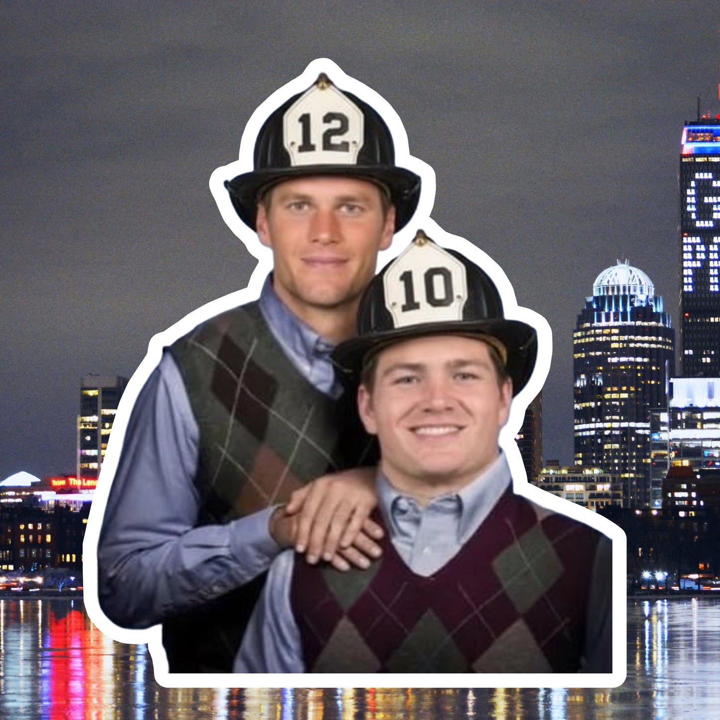 Pats brothers!