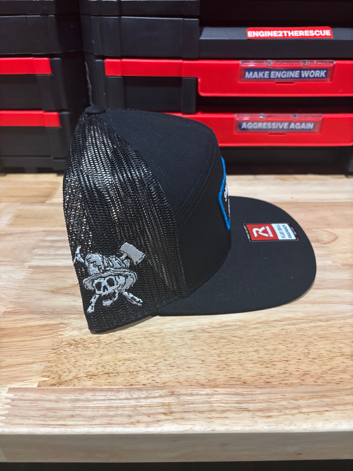 Support Your Local Rescue Co. Black R168 7 Panel