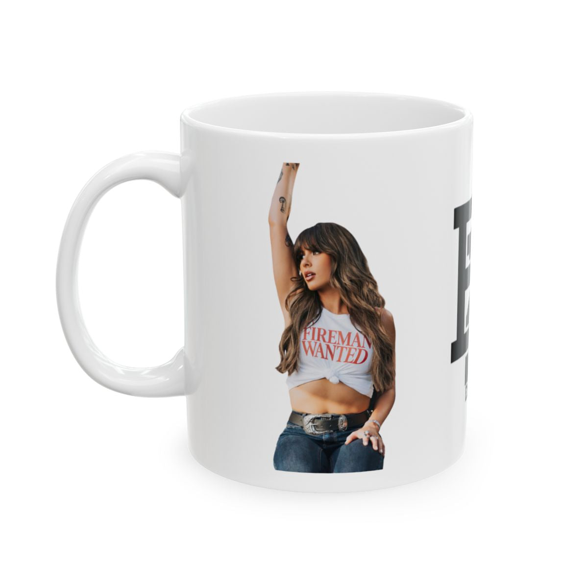 Alle Fireman wanted Ceramic Mug, (15oz)