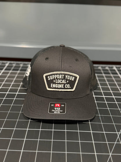 Support Your local Engine Co. Black R112