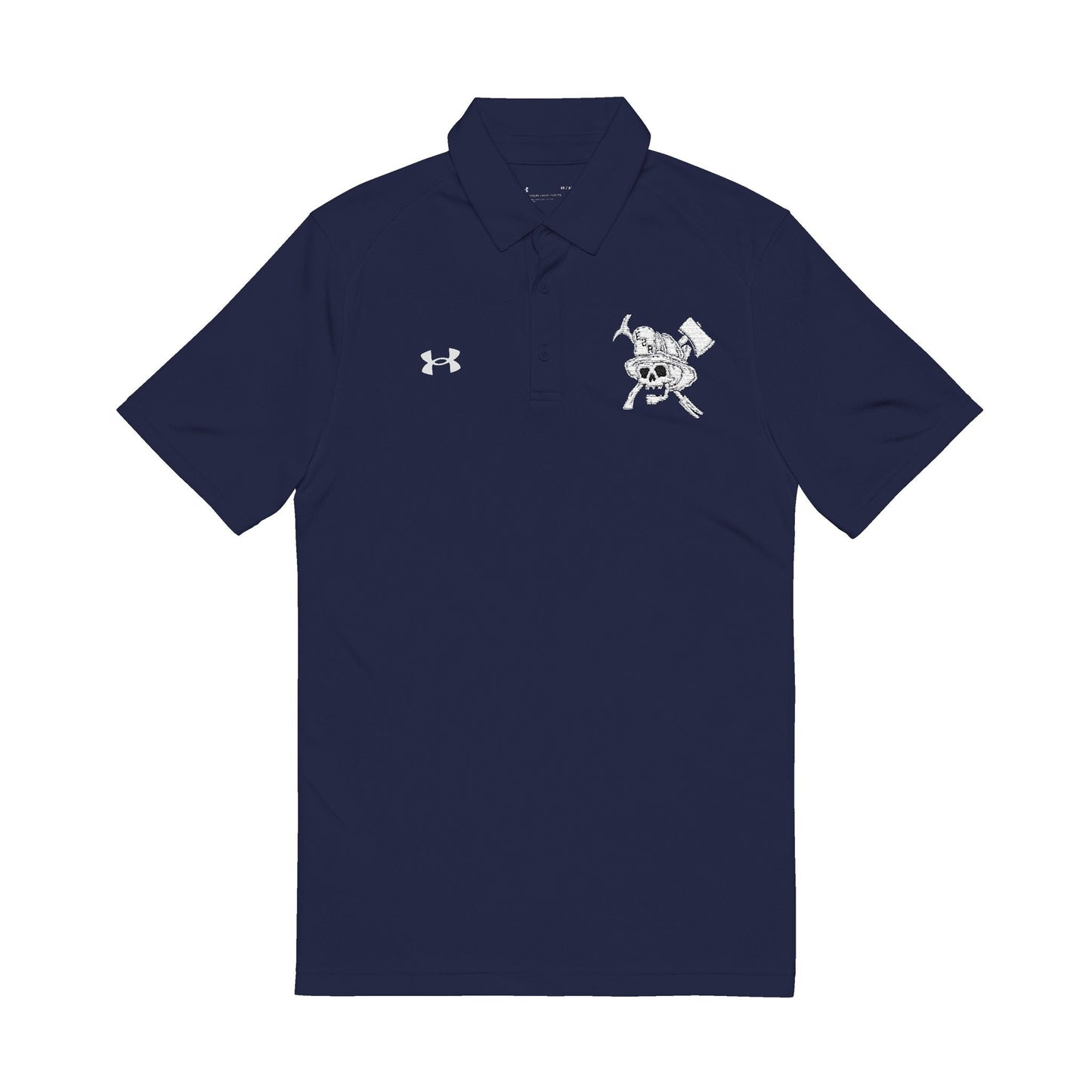E2R Skull Under Armour® Men's Polo Shirt (Embroidery)