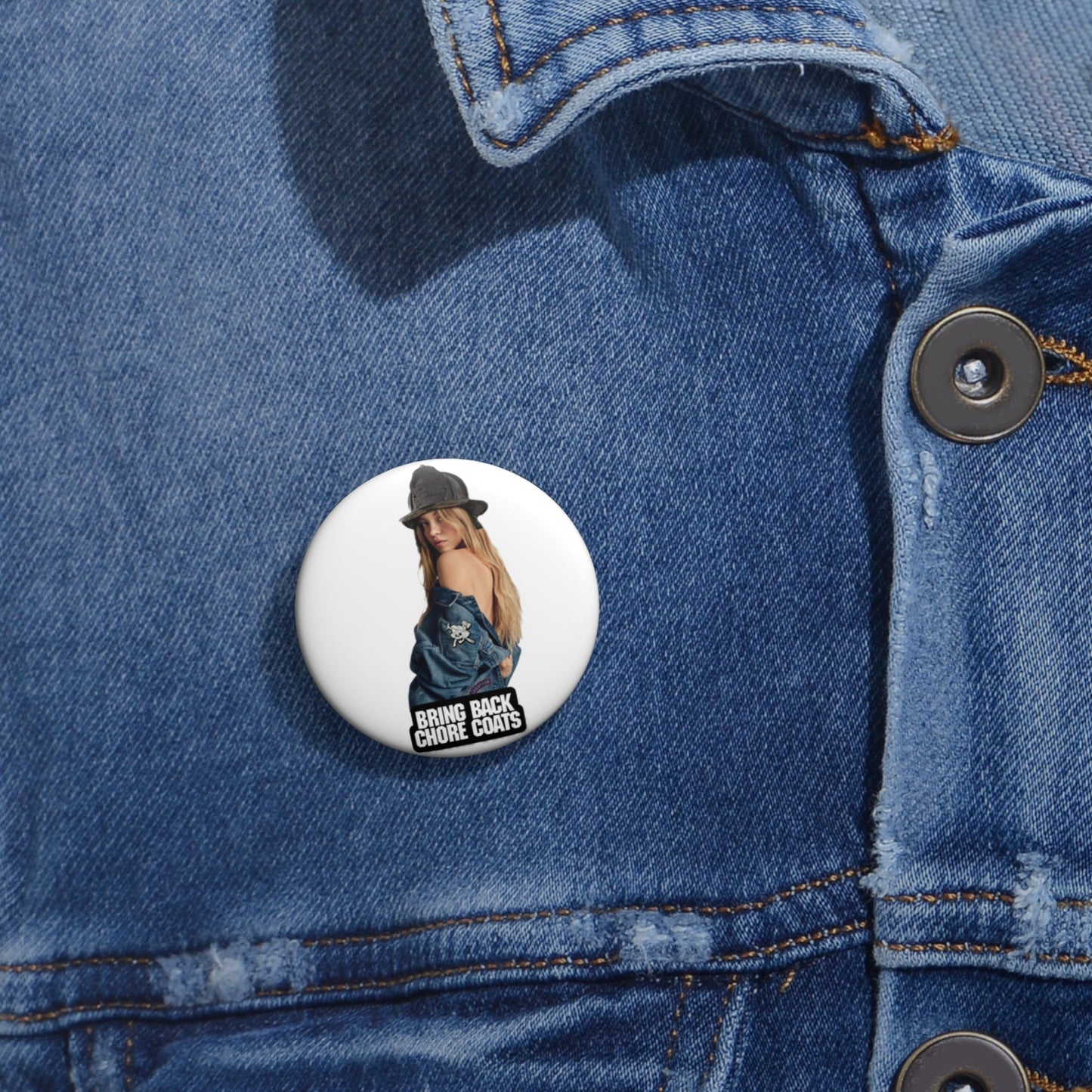 Bring Back Chore Coats Button