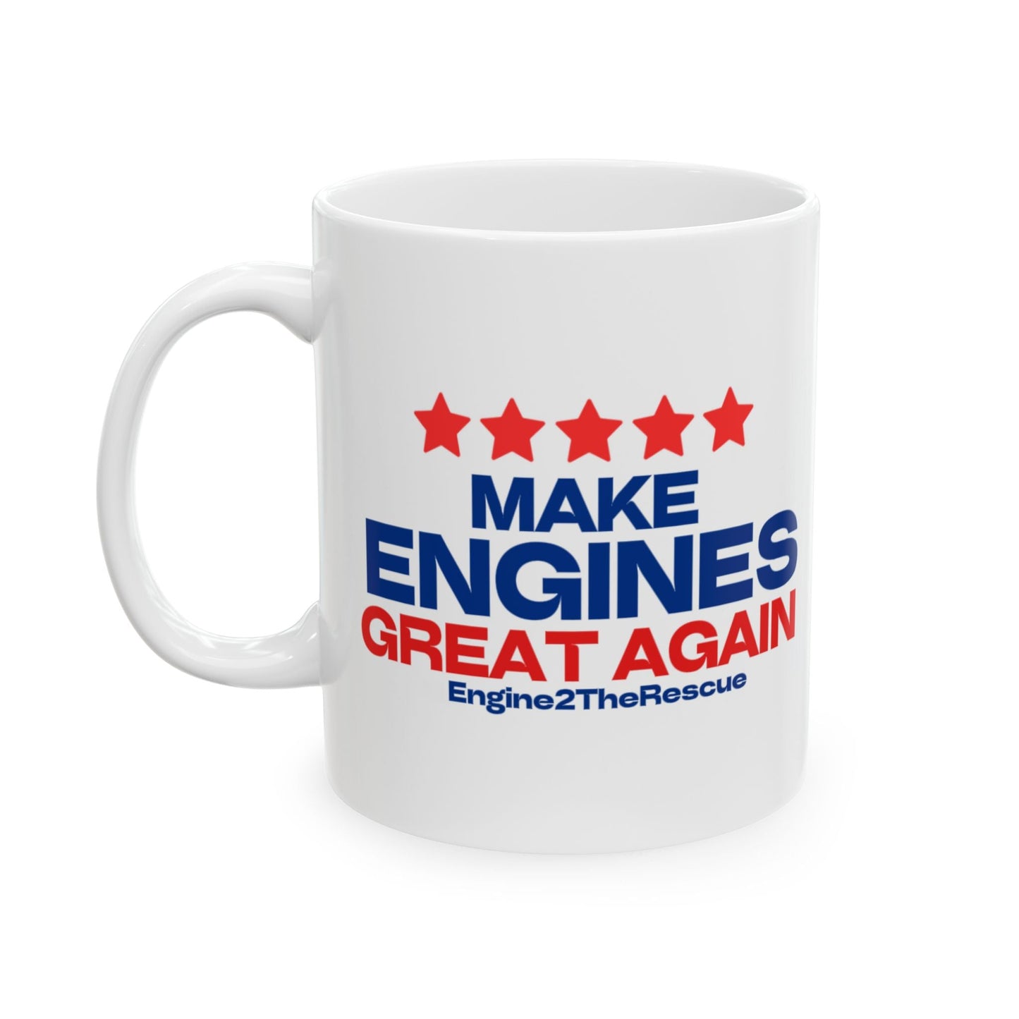 Make Engine Great Again Ceramic Mug, (11oz, 15oz)