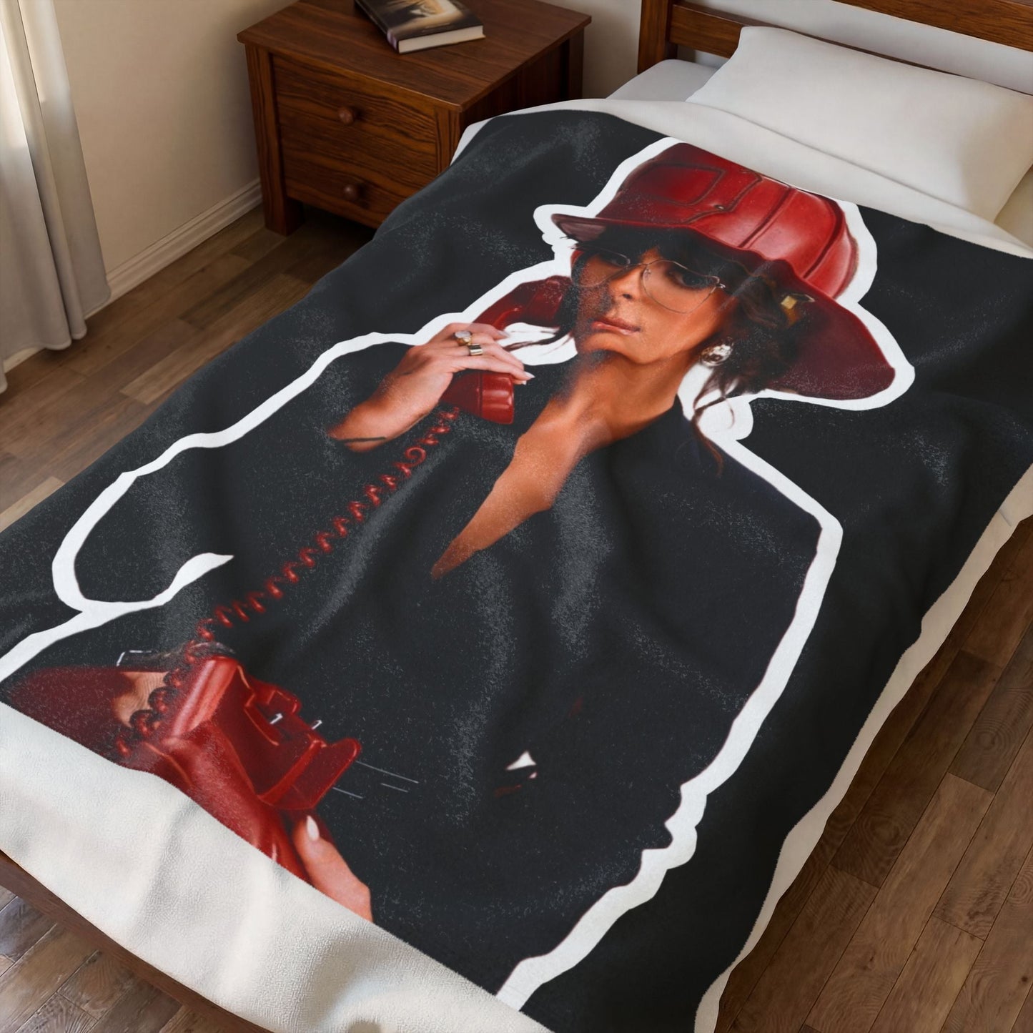 Alle glasses Velveteen Plush Blanket