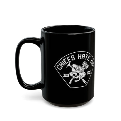 Chiefs Hate Us Black Mug (11oz, 15oz)