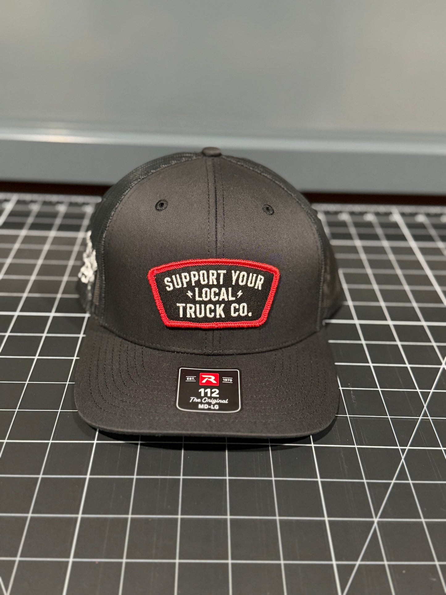 Support Your Local Truck Co. Black Richardson 112
