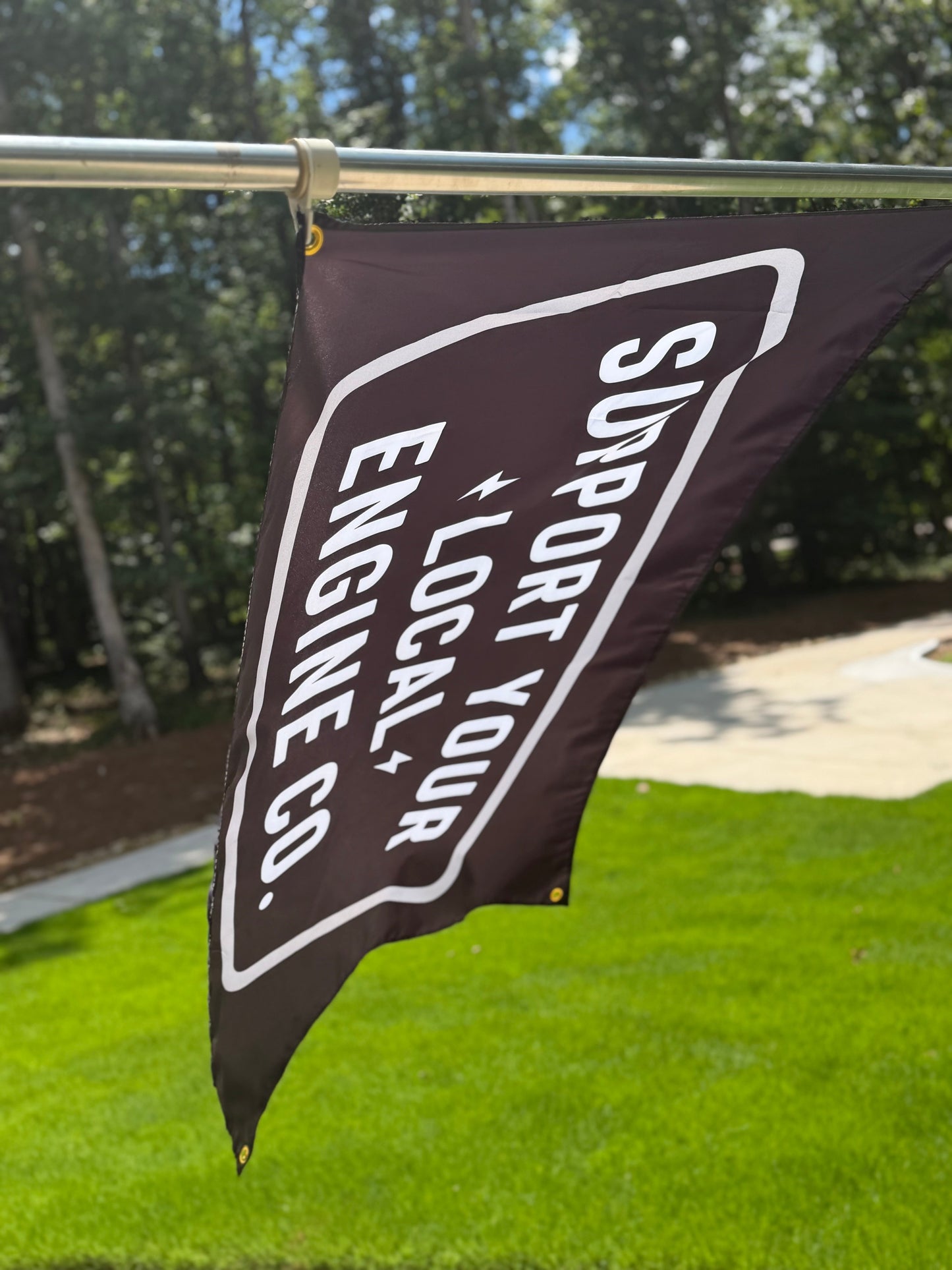 Support Your Local Engine Co Flags