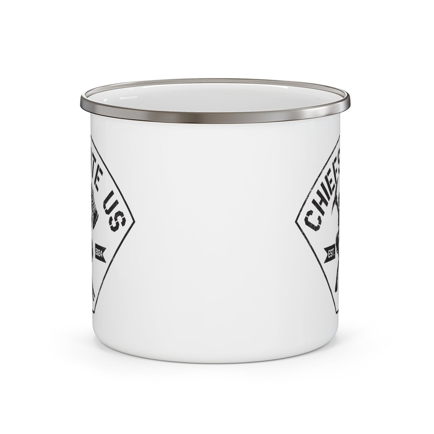 Chiefs Hate Us Enamel Camping Mug