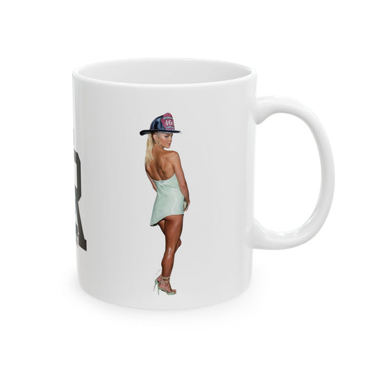 Dunne Green Ceramic Mug, (11oz, 15oz)