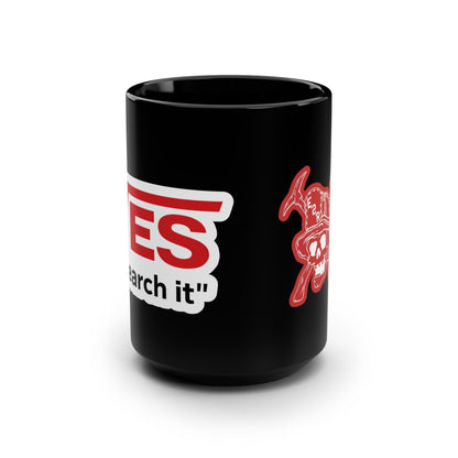 Search it! Black Mug, 15oz
