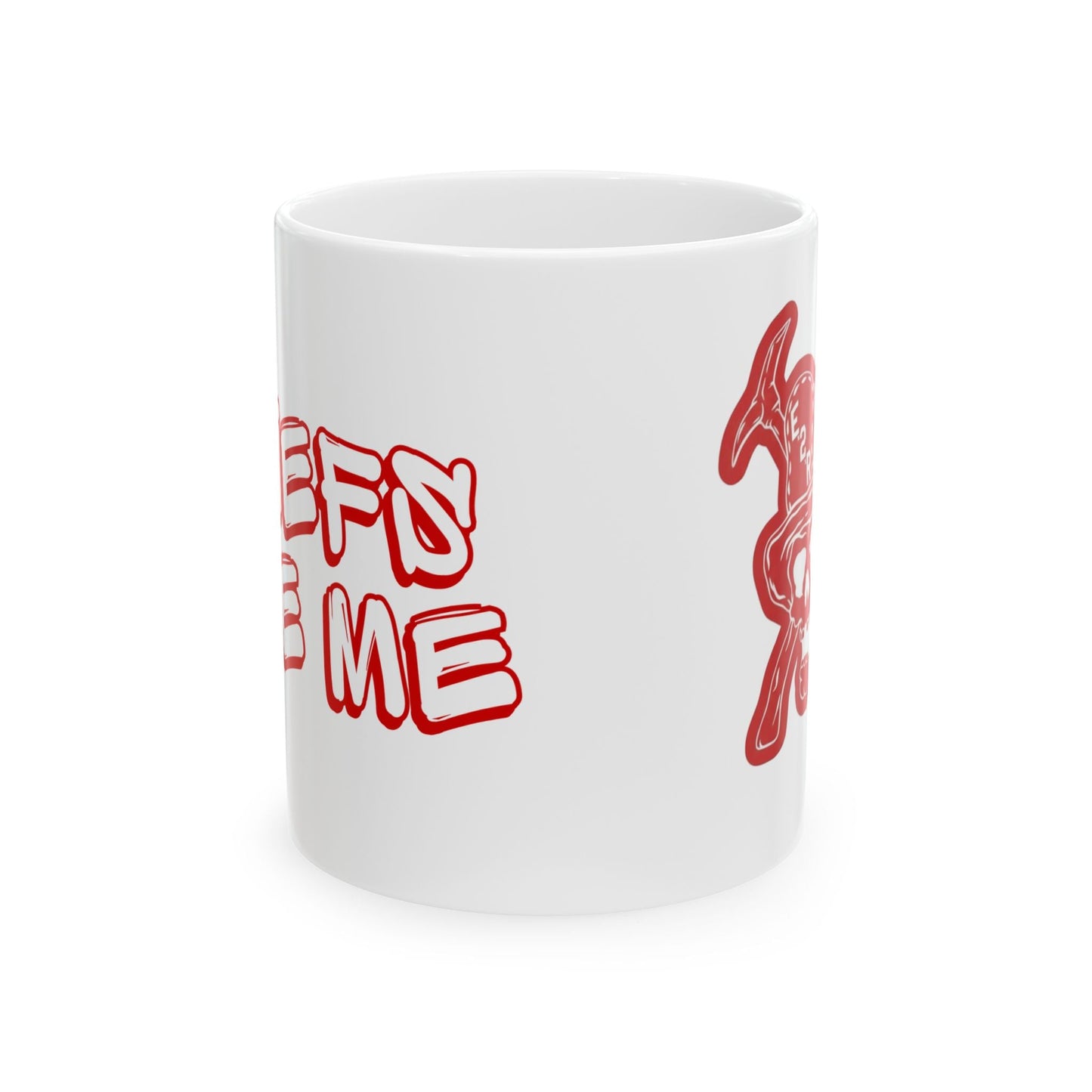 Chiefs love me Ceramic Mug, (11oz, 15oz)