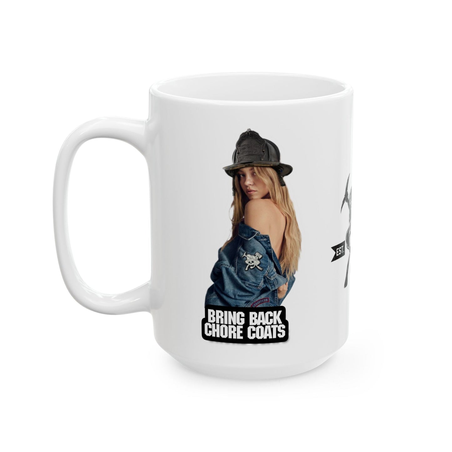 Bring back Chore Coats! Ceramic Mug, (11oz, 15oz)