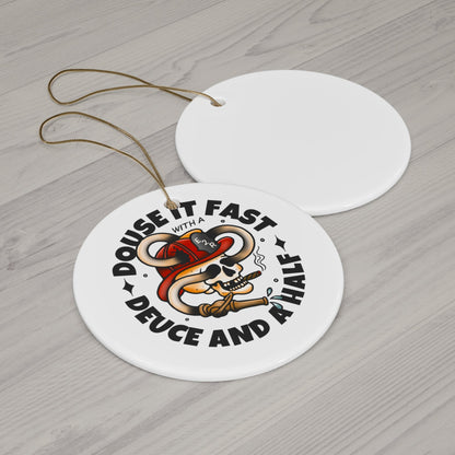 Deuce and a Half Ceramic Ornament, 4 Shapes