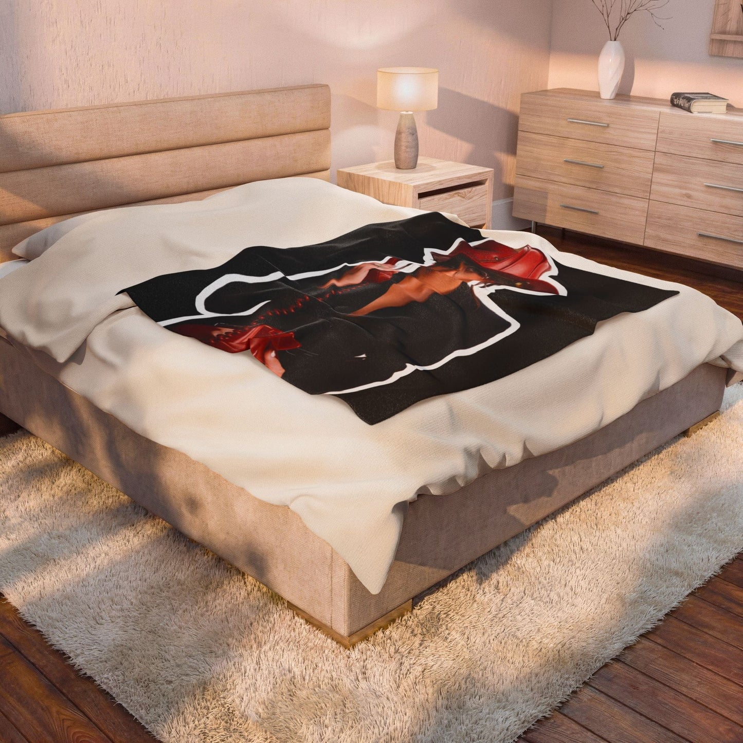 Alle glasses Velveteen Plush Blanket