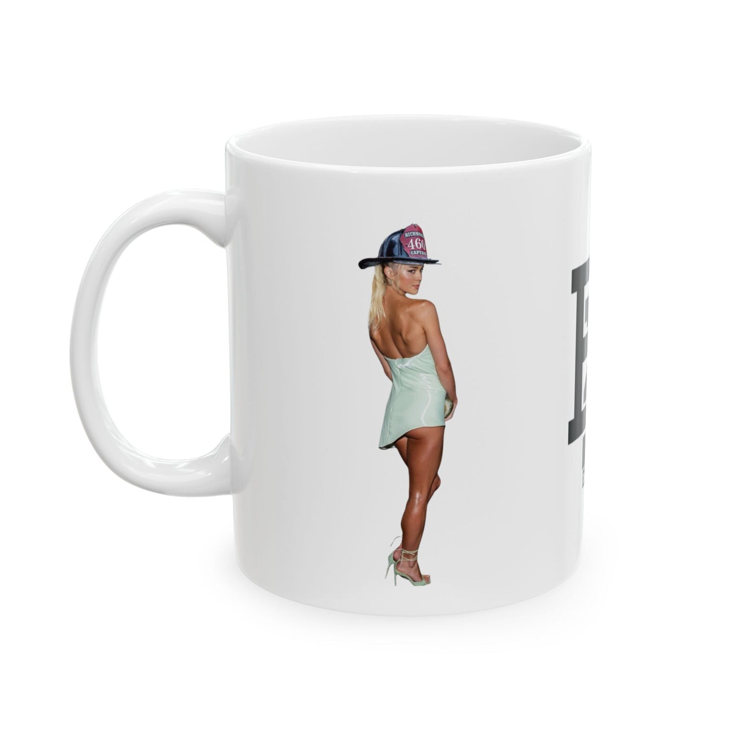 Dunne Green Ceramic Mug, (11oz, 15oz)