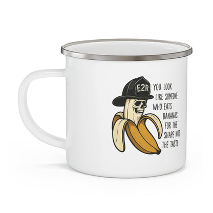 Bananas Enamel Camping Mug