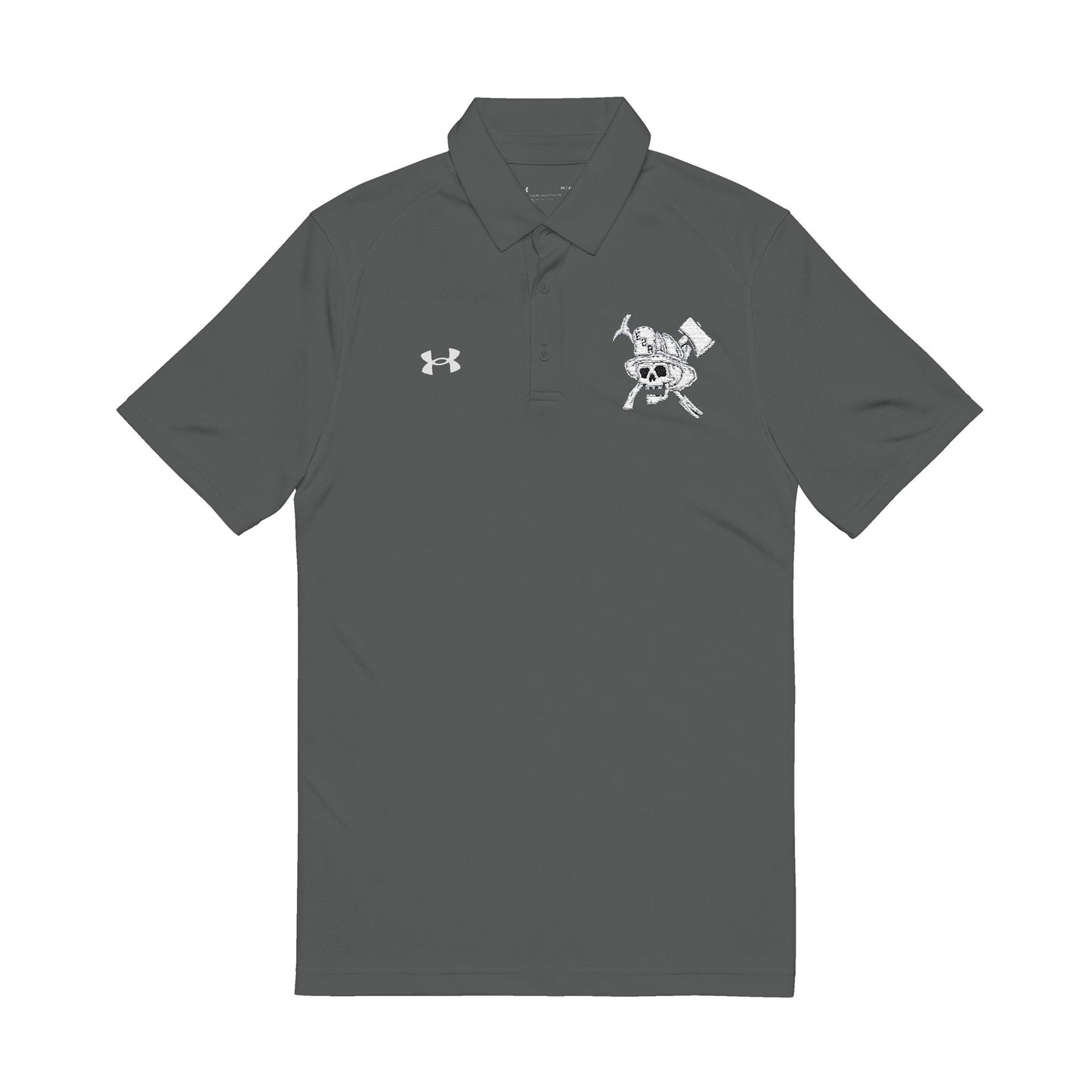 E2R Skull Under Armour® Men's Polo Shirt (Embroidery)