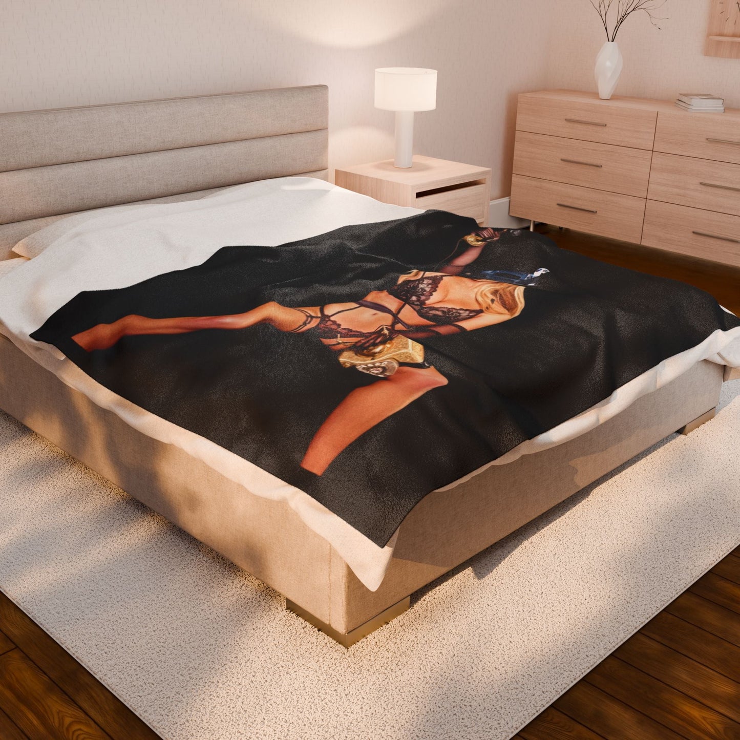 Call me Sweeney Velveteen Plush Blanket