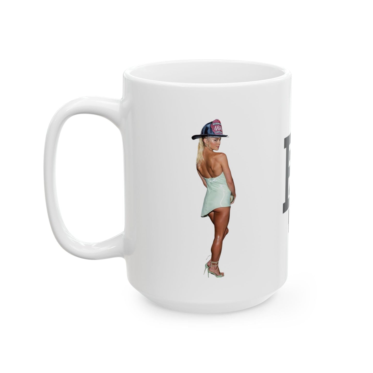 Dunne Green Ceramic Mug, (11oz, 15oz)