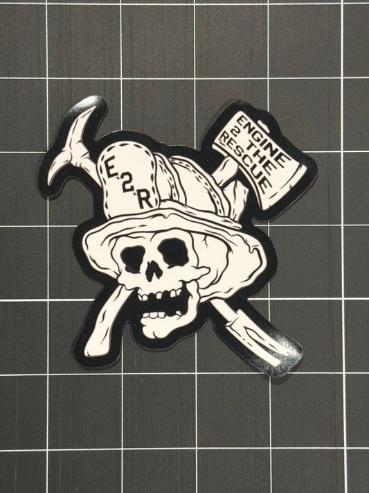 E2R Skull Magnet