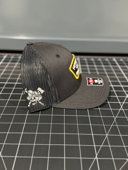 Support Your Local Cowboy Fireman, Black R112