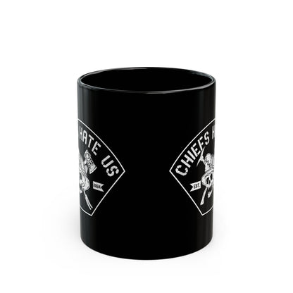 Chiefs Hate Us Black Mug (11oz, 15oz)