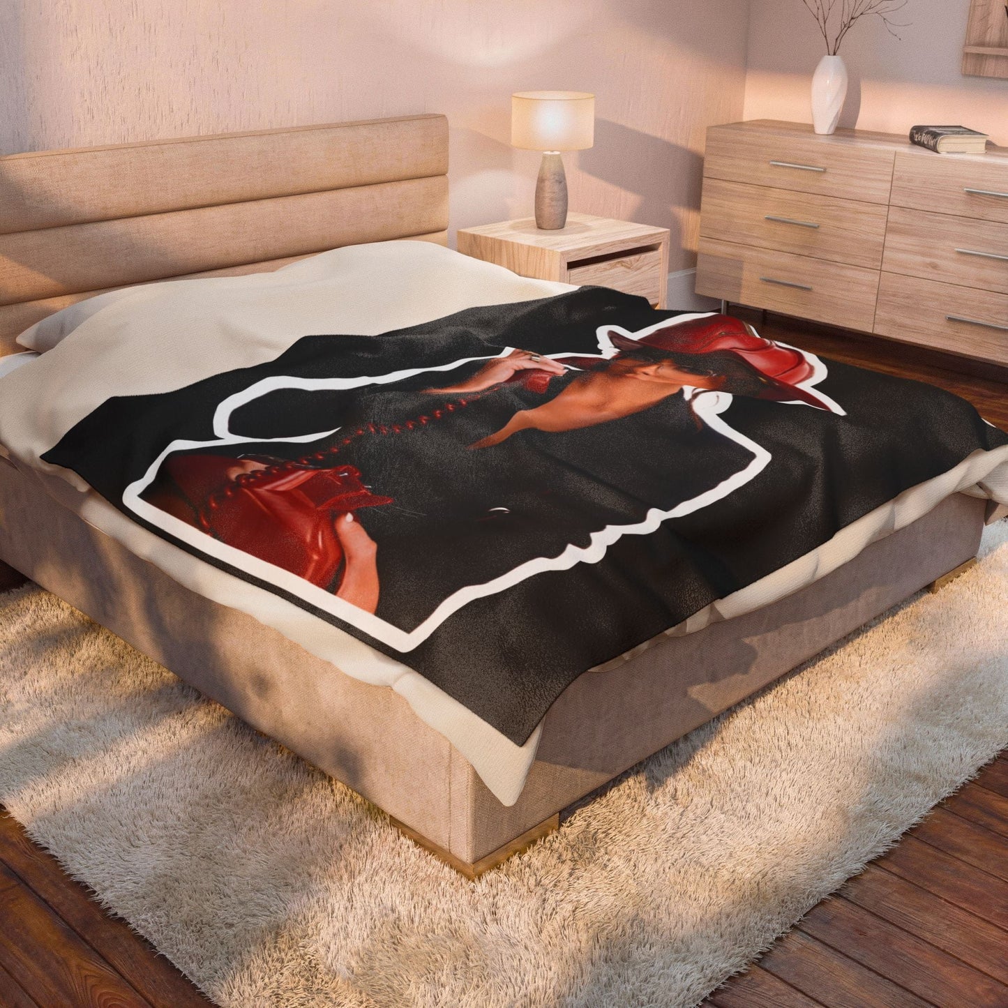 Alle glasses Velveteen Plush Blanket