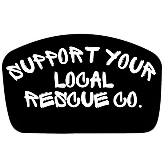 Support your local Rescue Co Sticker