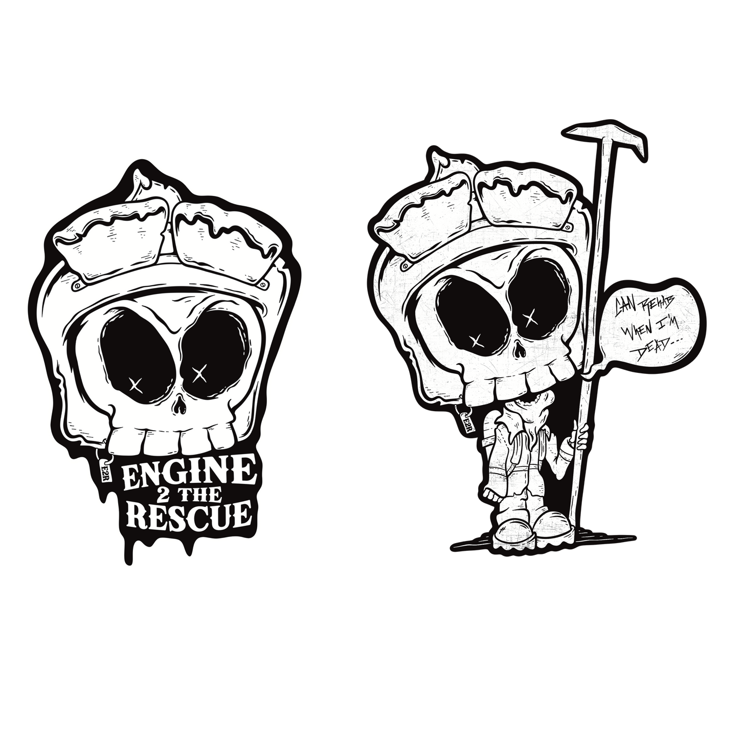 2 pack Rehab when I’m dead