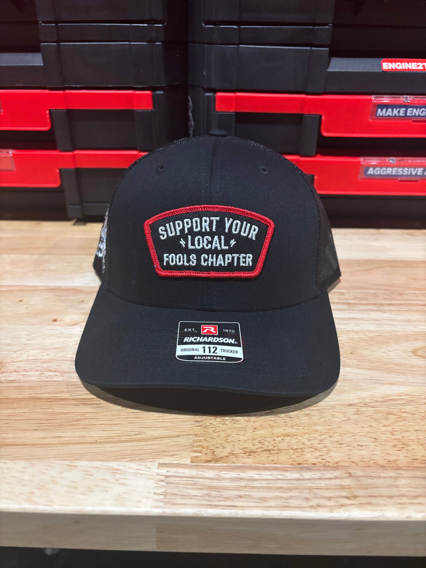 Support Your Local FOOLS Chapter Black R112