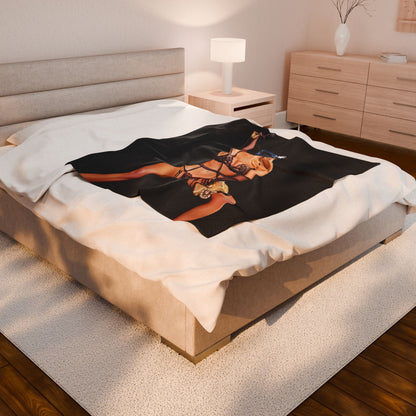 Call me Sweeney Velveteen Plush Blanket