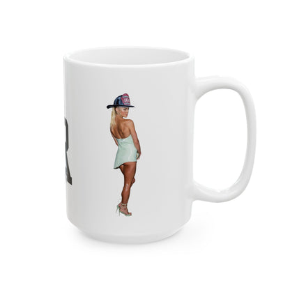 Dunne Green Ceramic Mug, (11oz, 15oz)
