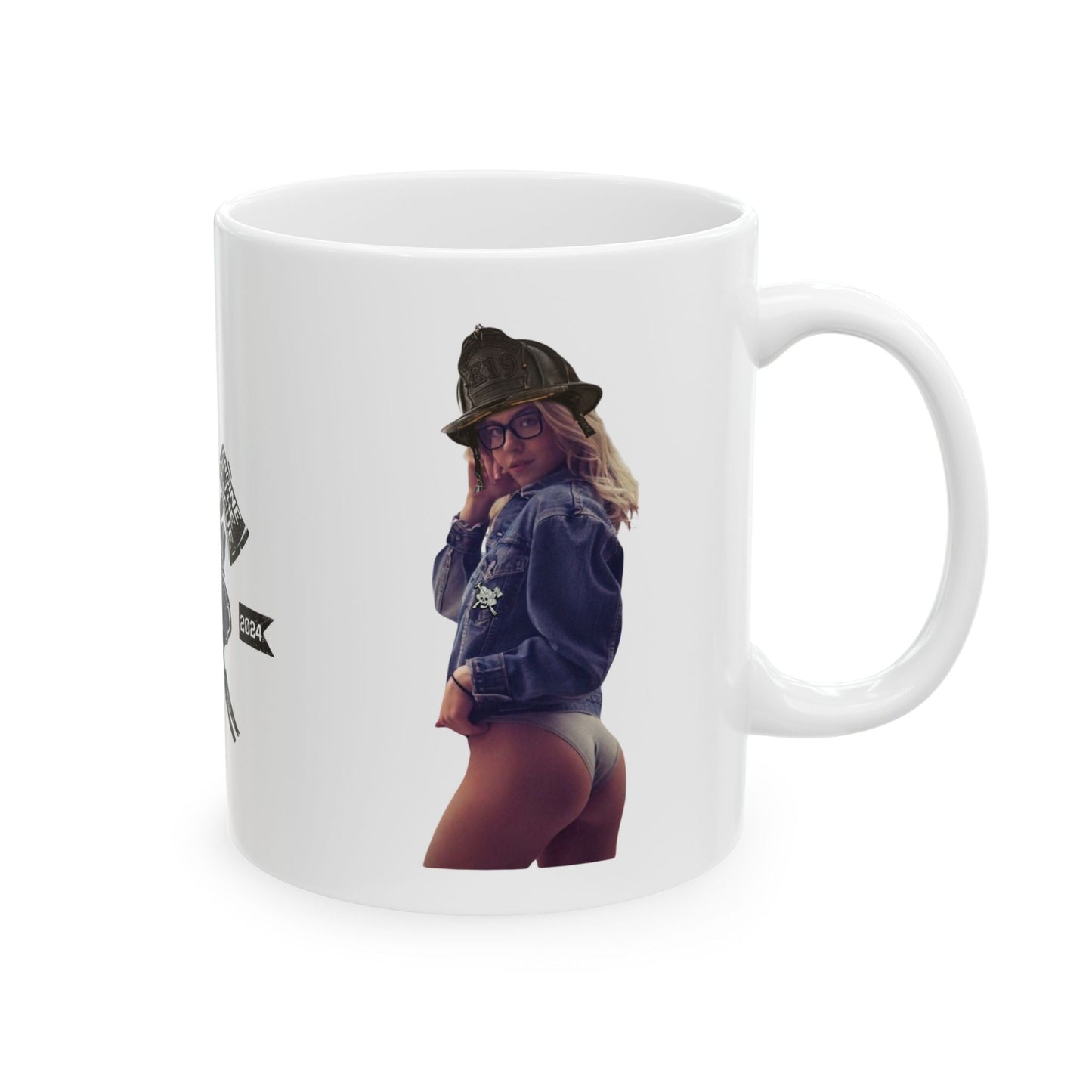 Glasses Ceramic Mug, (11oz, 15oz)