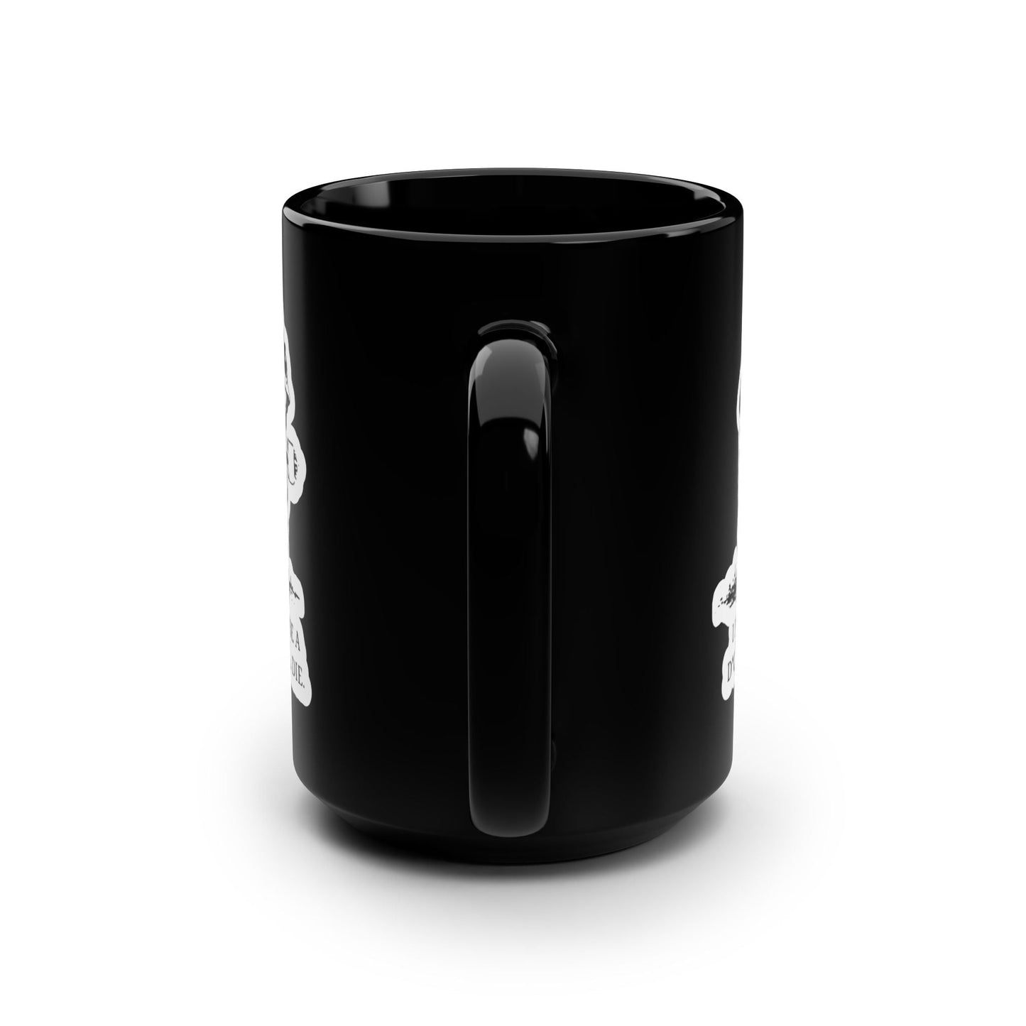 Froggy Black Mug, 15oz