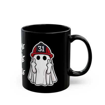 Your friendly ghost Black Mug (11oz, 15oz)