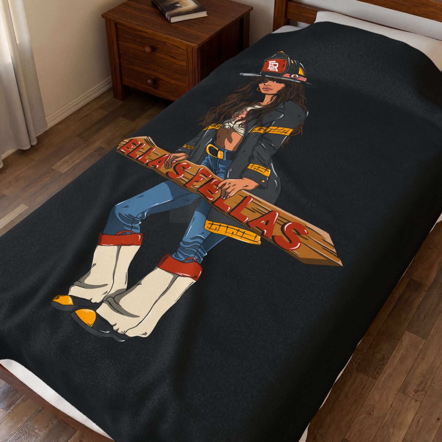 Alles  Fellas Velveteen Plush Blanket