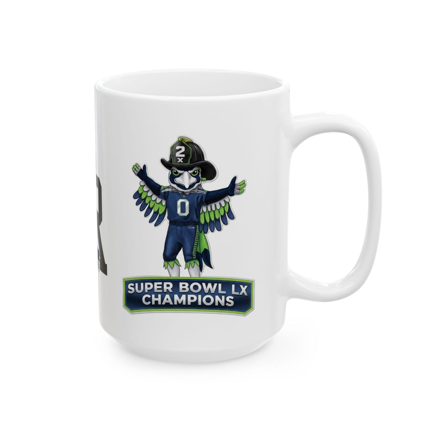 Seahawks Super Bowl champs Ceramic Mug, (11oz, 15oz)