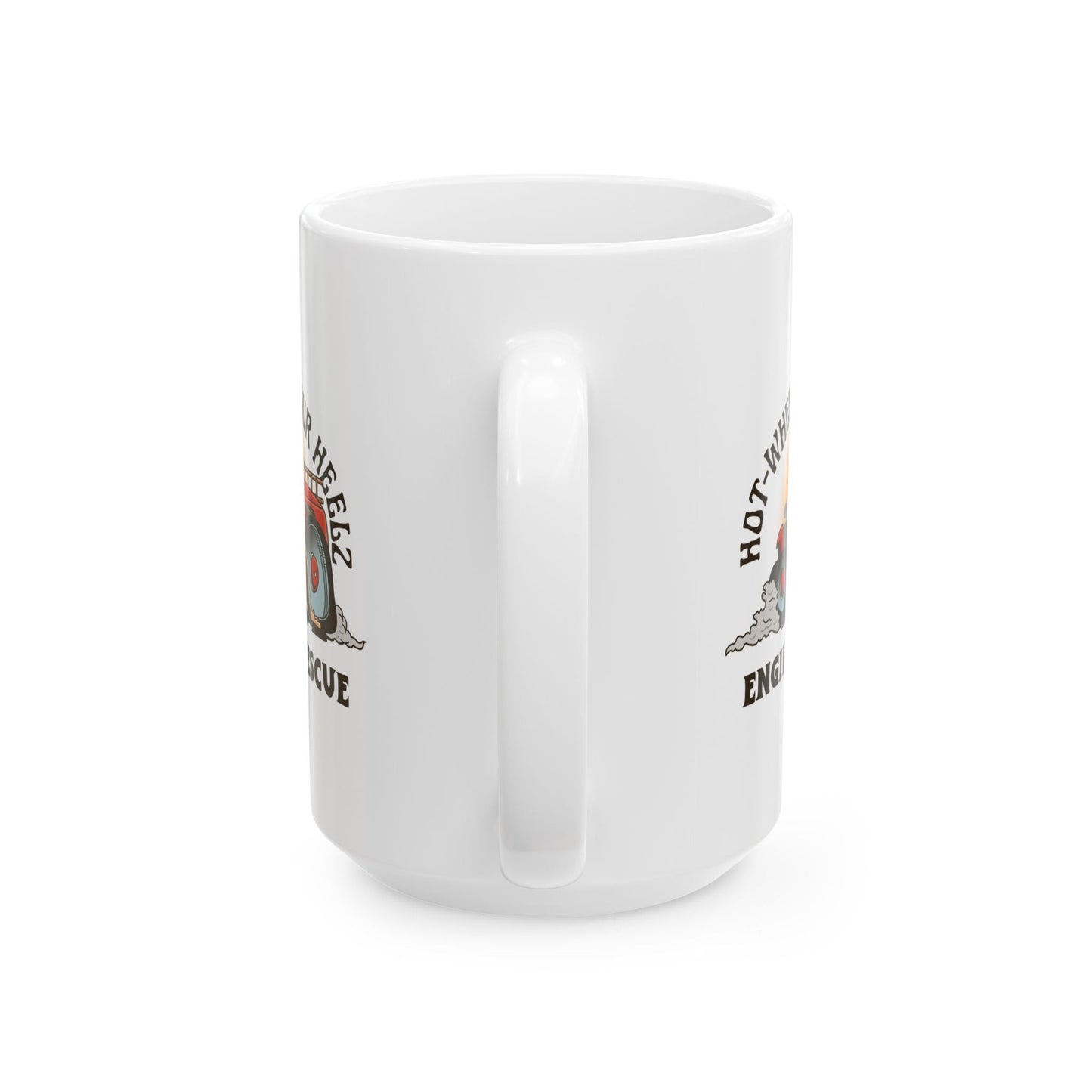 on your Heelz Ceramic Mug, (11oz, 15oz)
