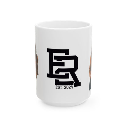 ALLE FIRE WANTED Ceramic Mug, (15oz)