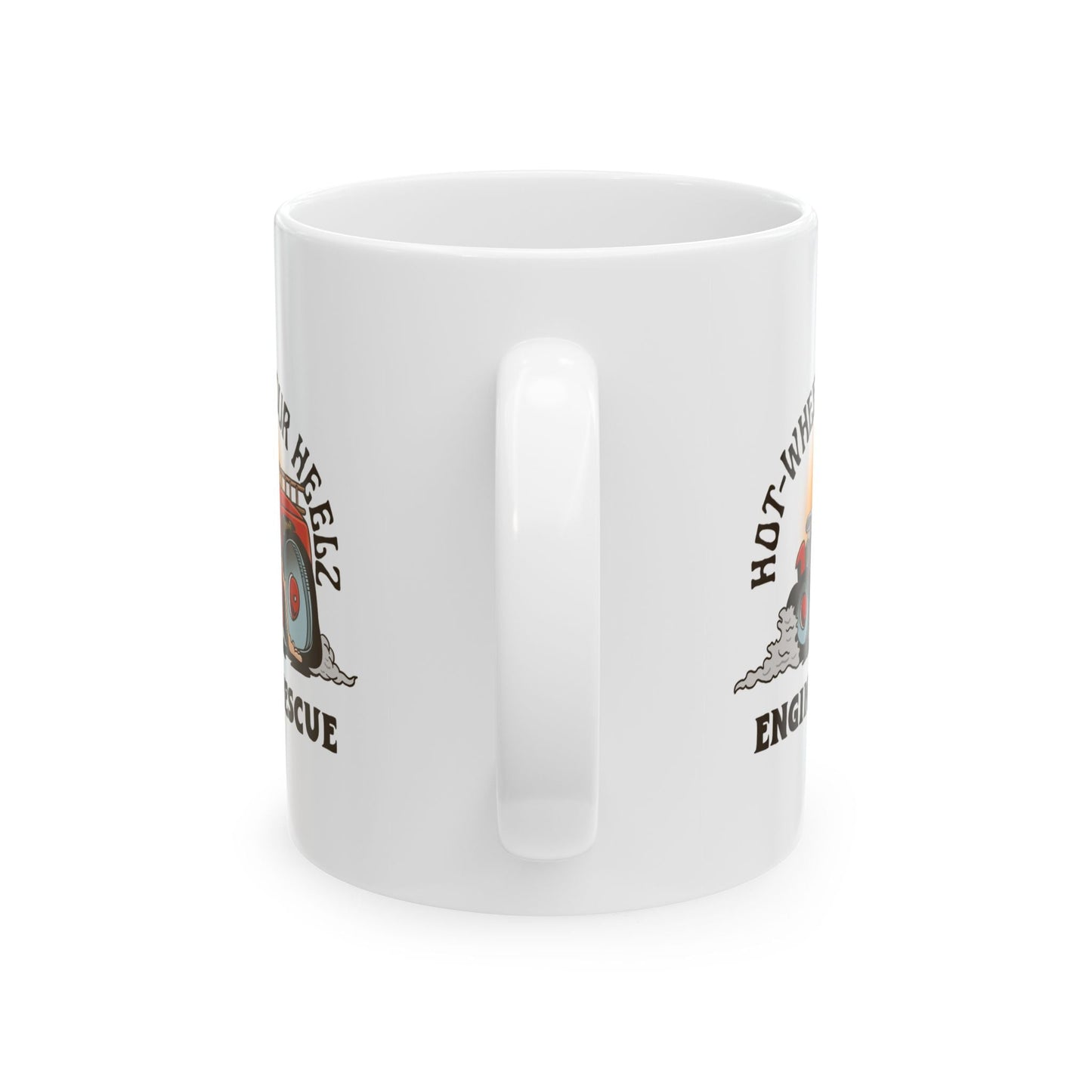 on your Heelz Ceramic Mug, (11oz, 15oz)