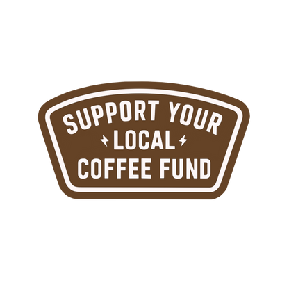 Support Your Local Coffee Fund sticker pack