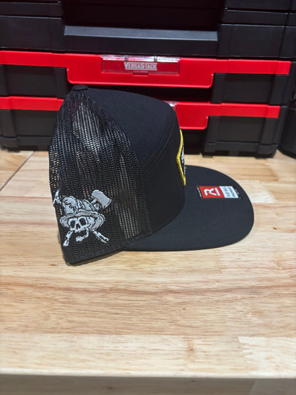 Support Your Local Squad Co. Black R168 7 Panel