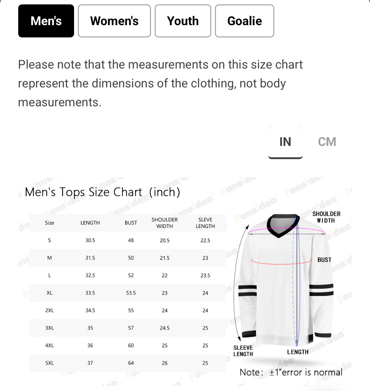 E2R Hockey Jersey