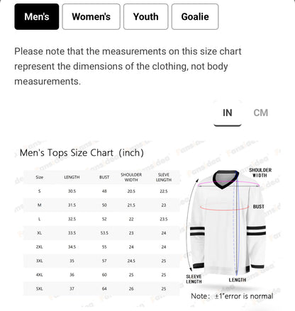 E2R Hockey Jersey
