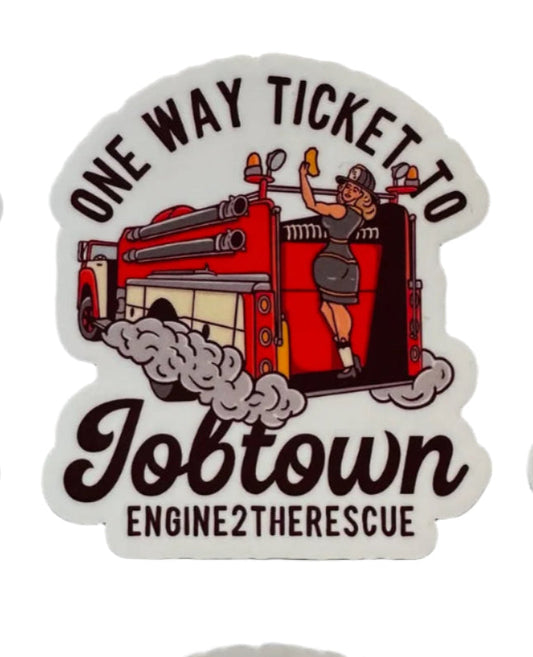 One way ticket to job town