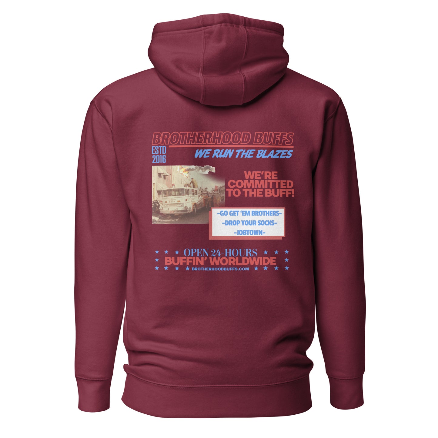 We Run The Blazes Hoodie
